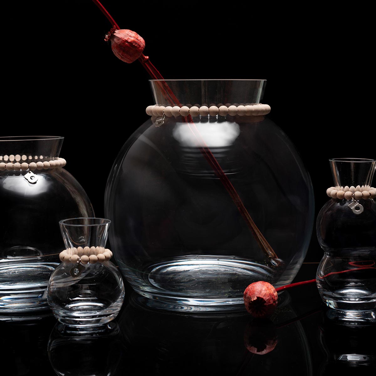 Kupla-lasimaljakko, kirkas, 14 cm