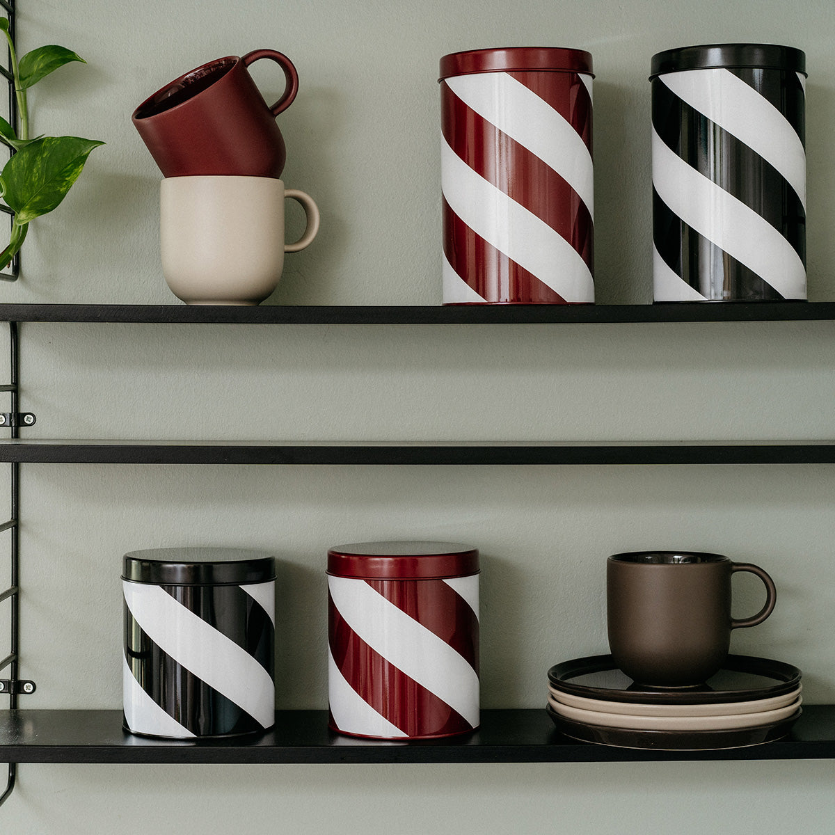 Puisto-muki, burgundinpunainen, 3,5 dl