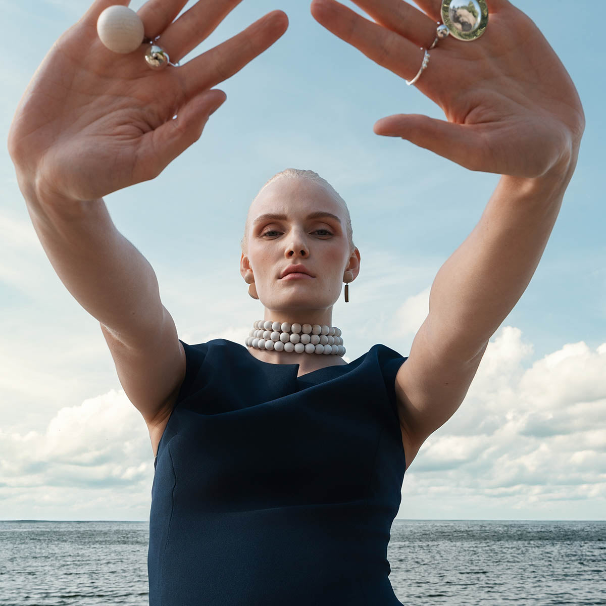 Jennina-paita, Utu, tummansininen