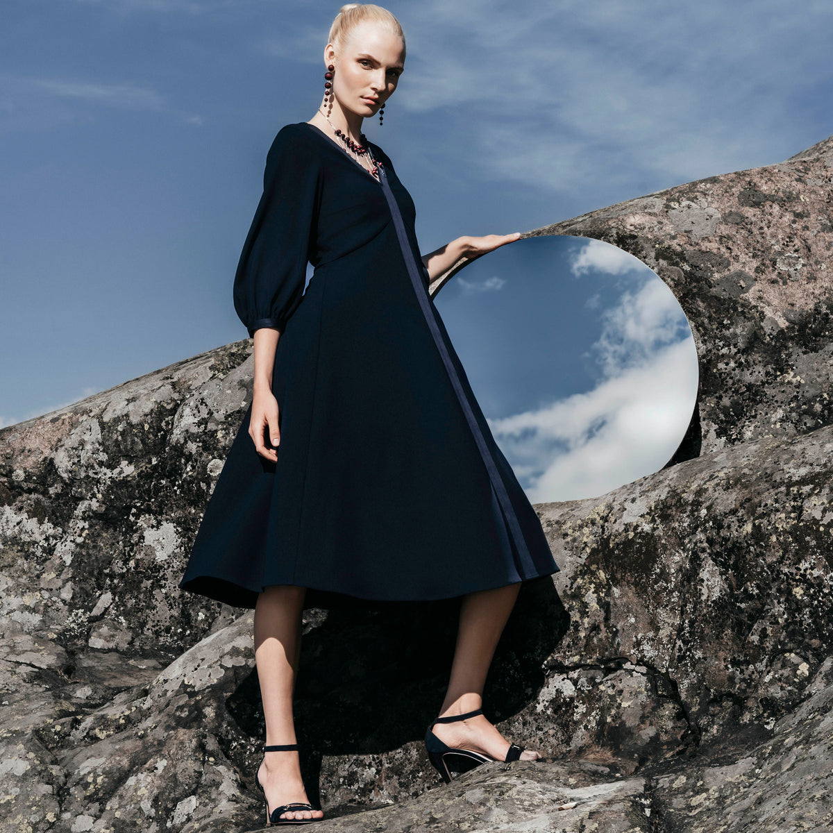 Kaisle-mekko, Utu, tummansininen