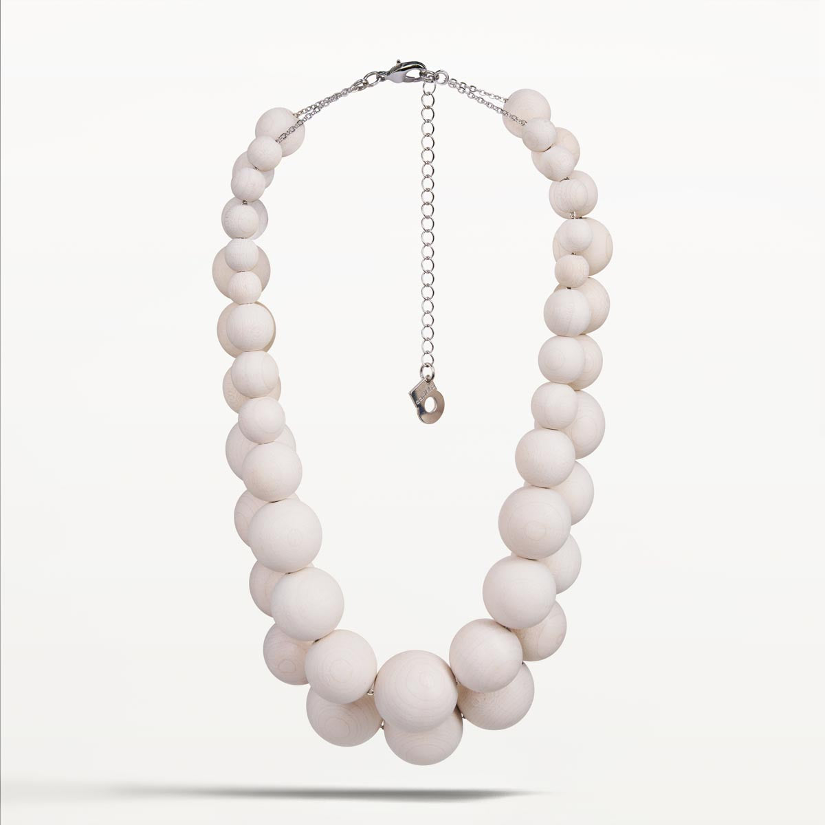 Asta-kaulakoru, luonnonvalkoinen