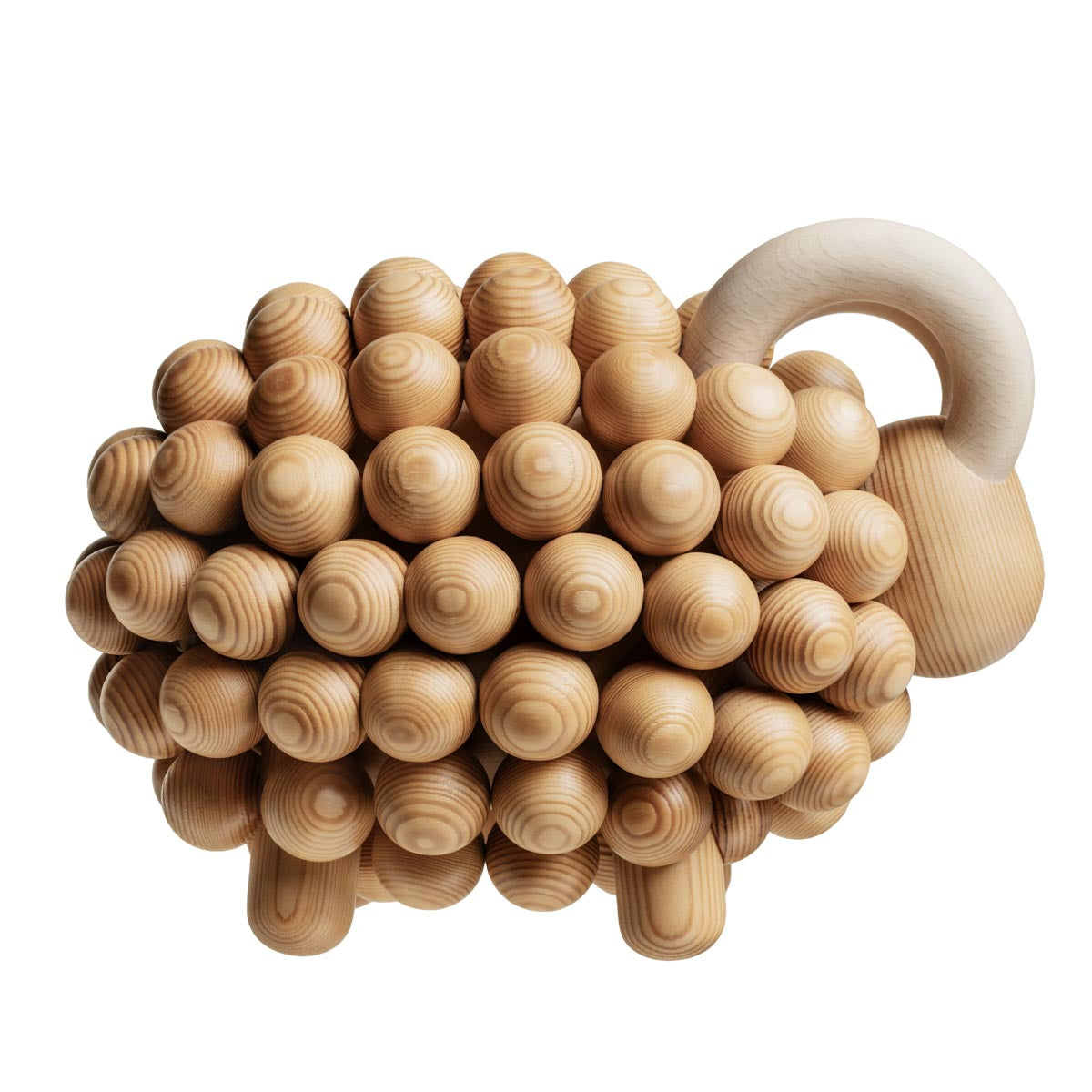 Juhlapässi-veistos, lakattu puu