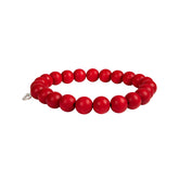 Pore-puukranssi 22 cm Kupla-maljakolle, punainen