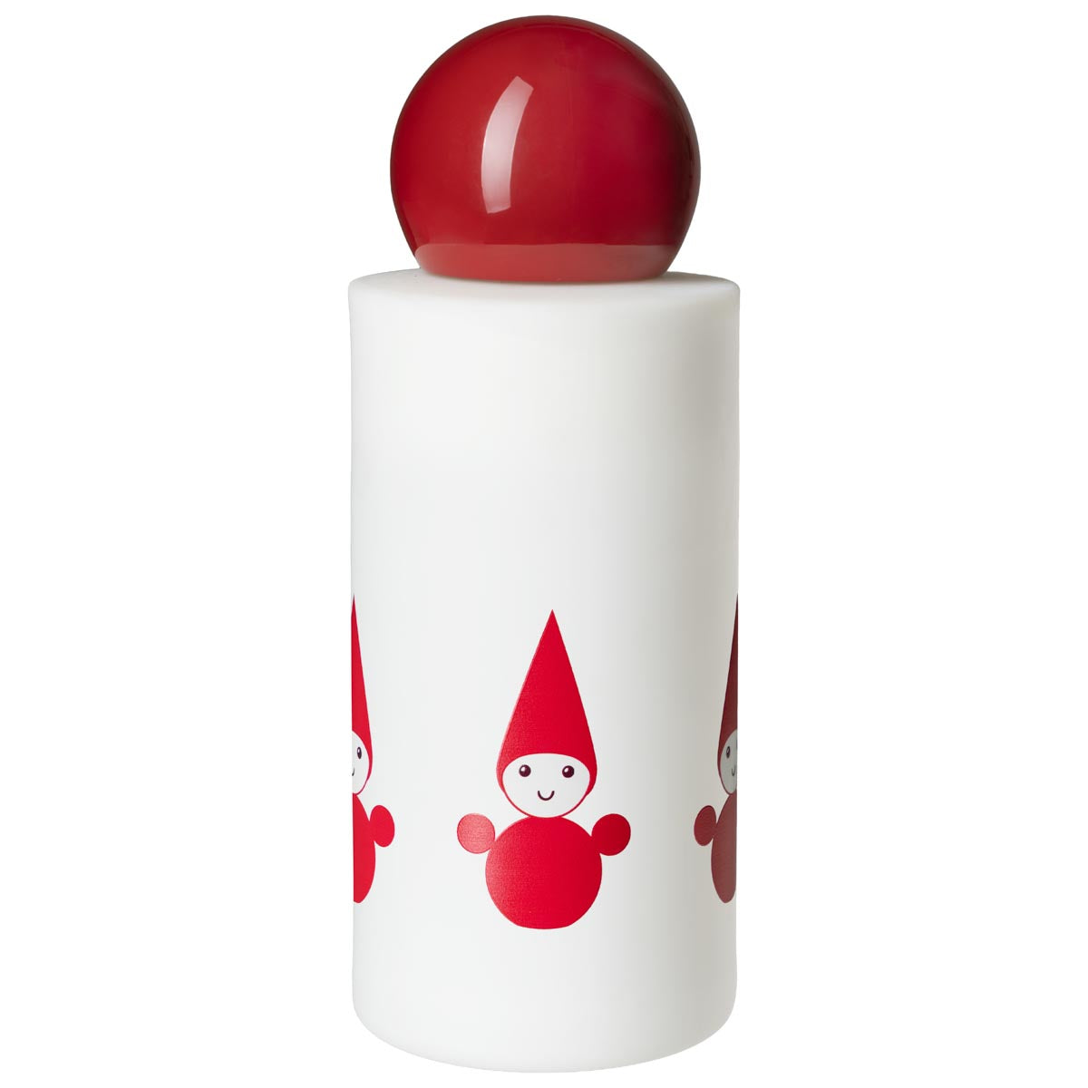 Tonttutermospullo Rakkaus, 3,5 dl, valkoinen ja punainen