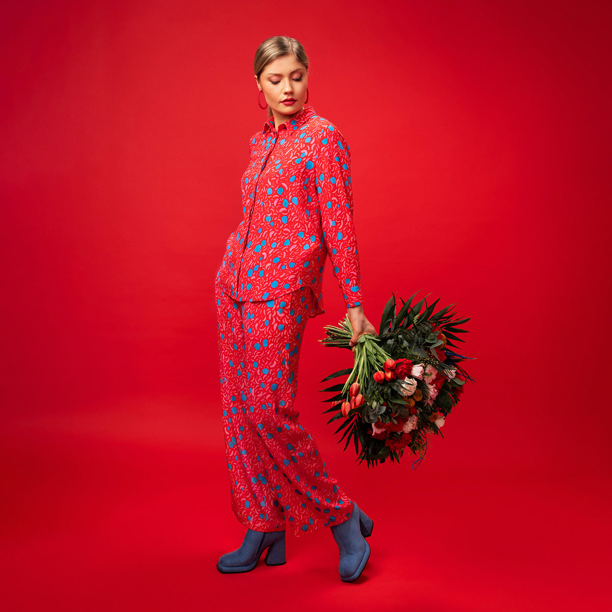 Tiila-paita, Tuovi, punainen