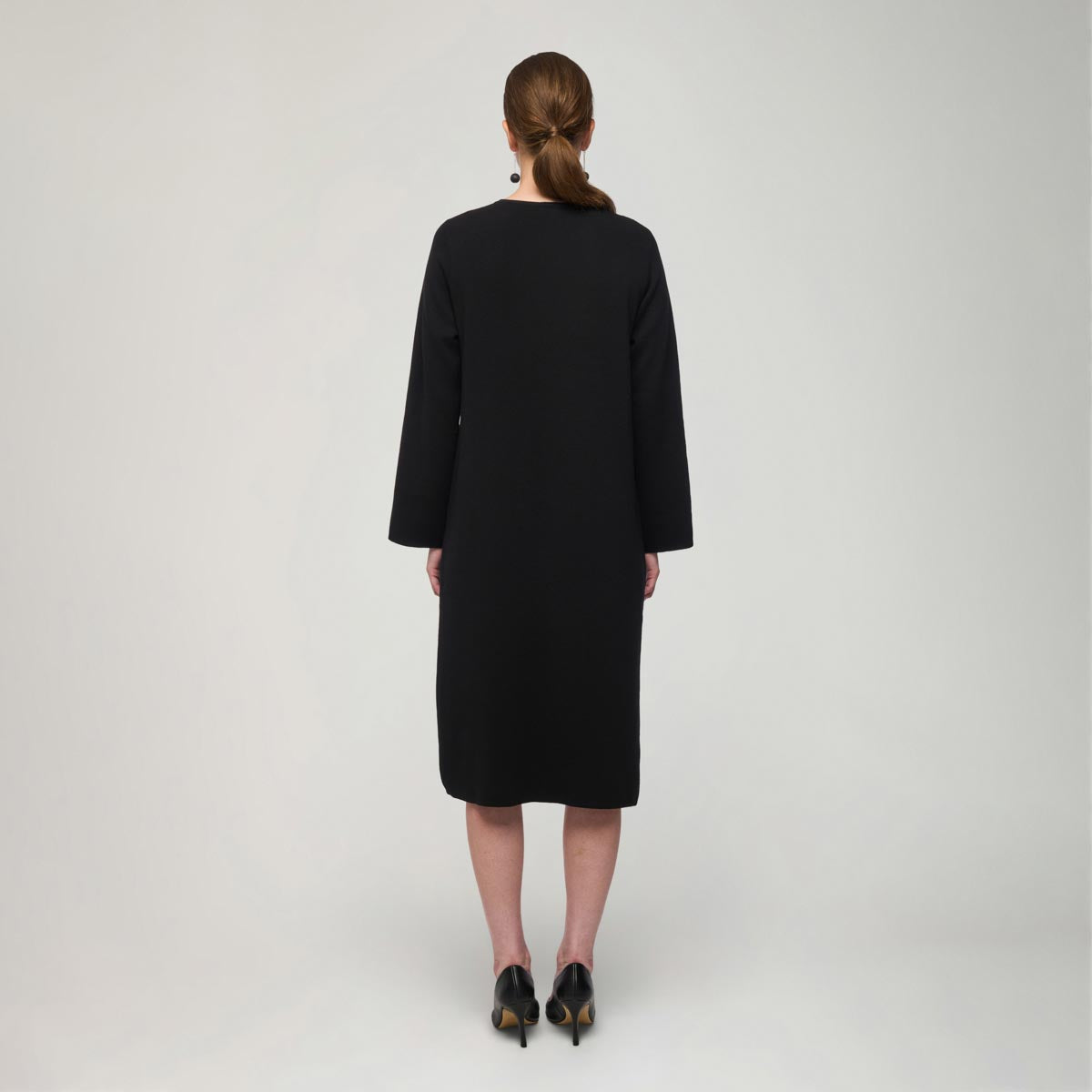 Nata-neulemekko, musta