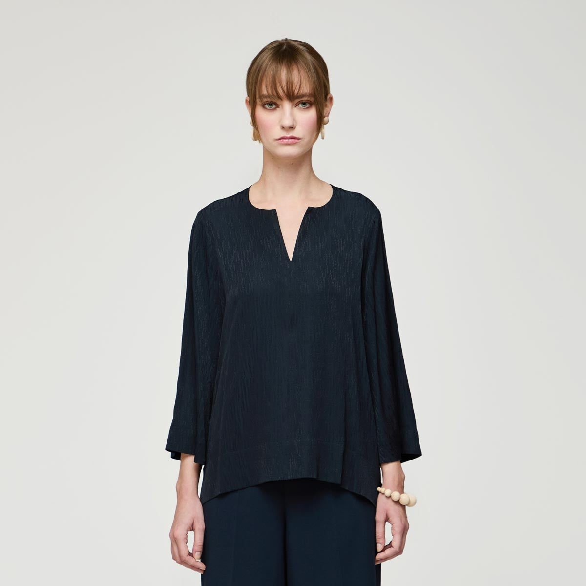 Paju-pusero, Kuori, tummansininen