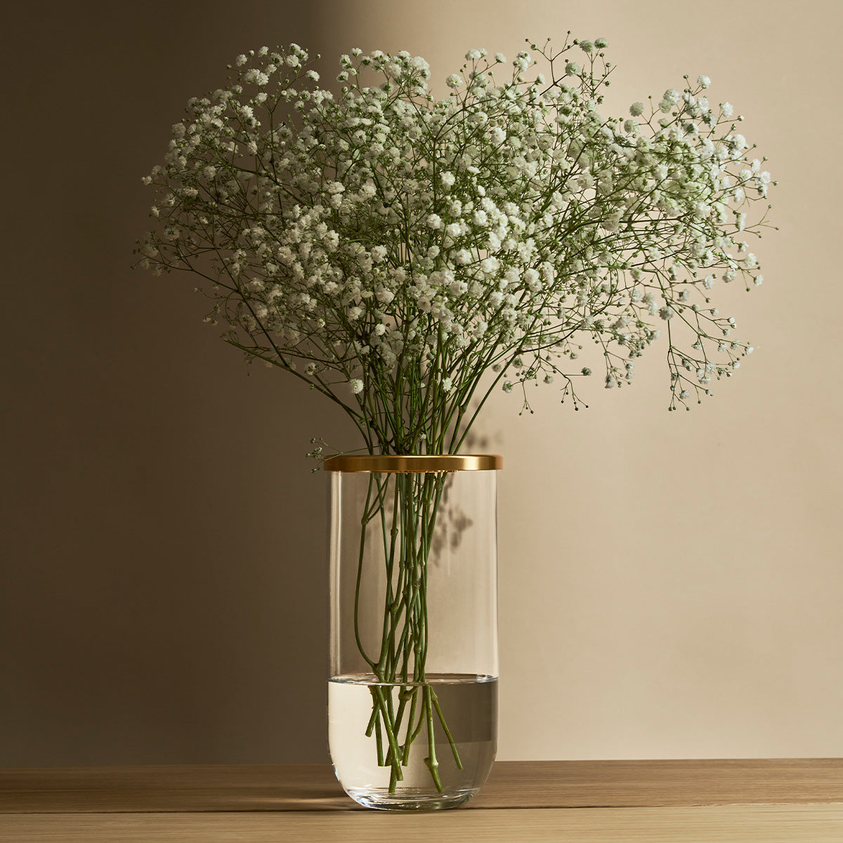 Duo-lasimaljakko, kirkas ja kulta, 24 cm