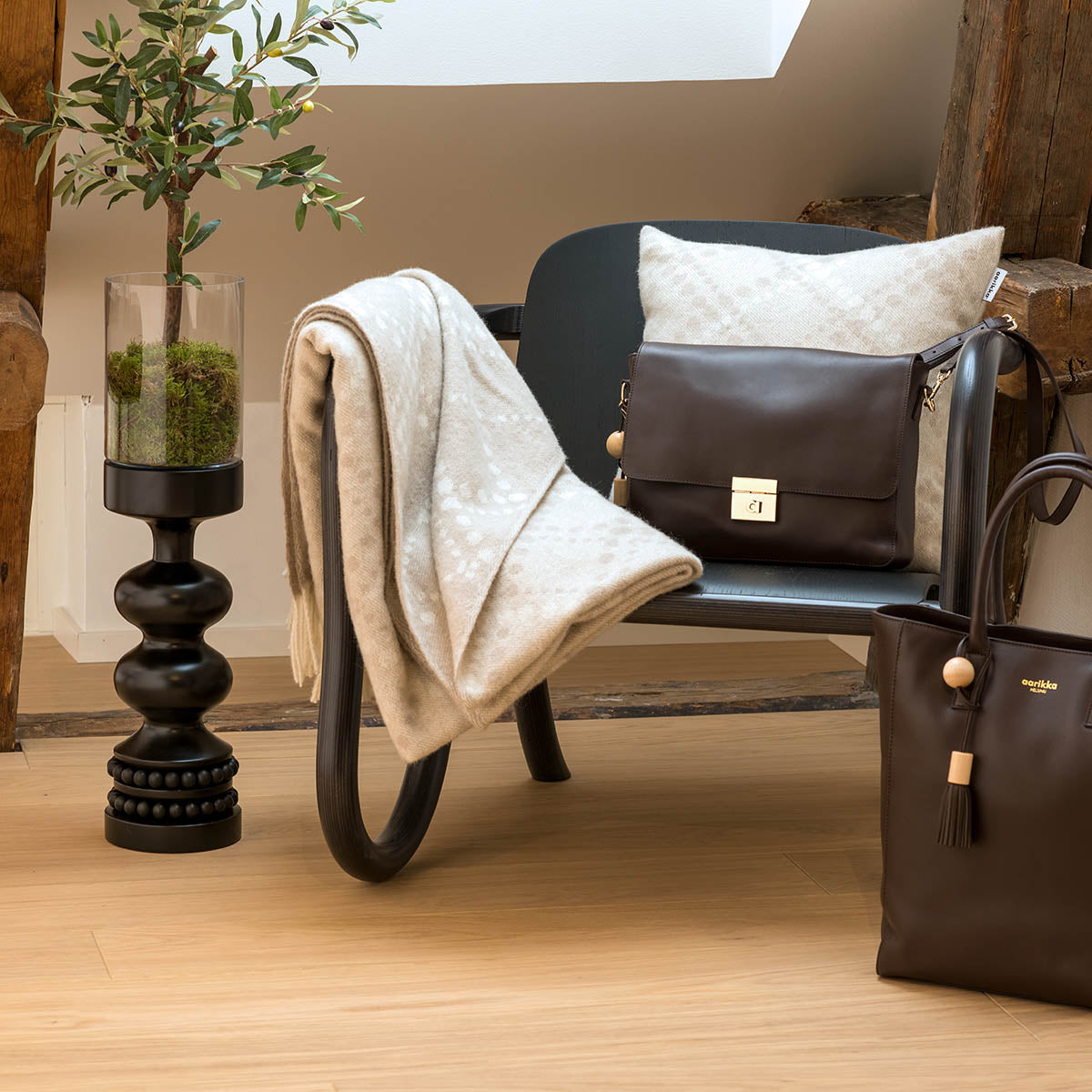 Helmi-torkkupeitto, beige