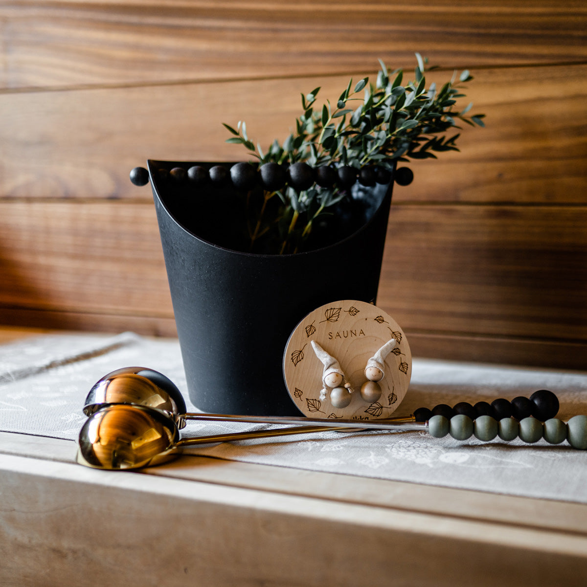 Tonttu-laudeliina, beige