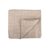 Helmi-pöytäliina beige, 140 cm x 250 cm