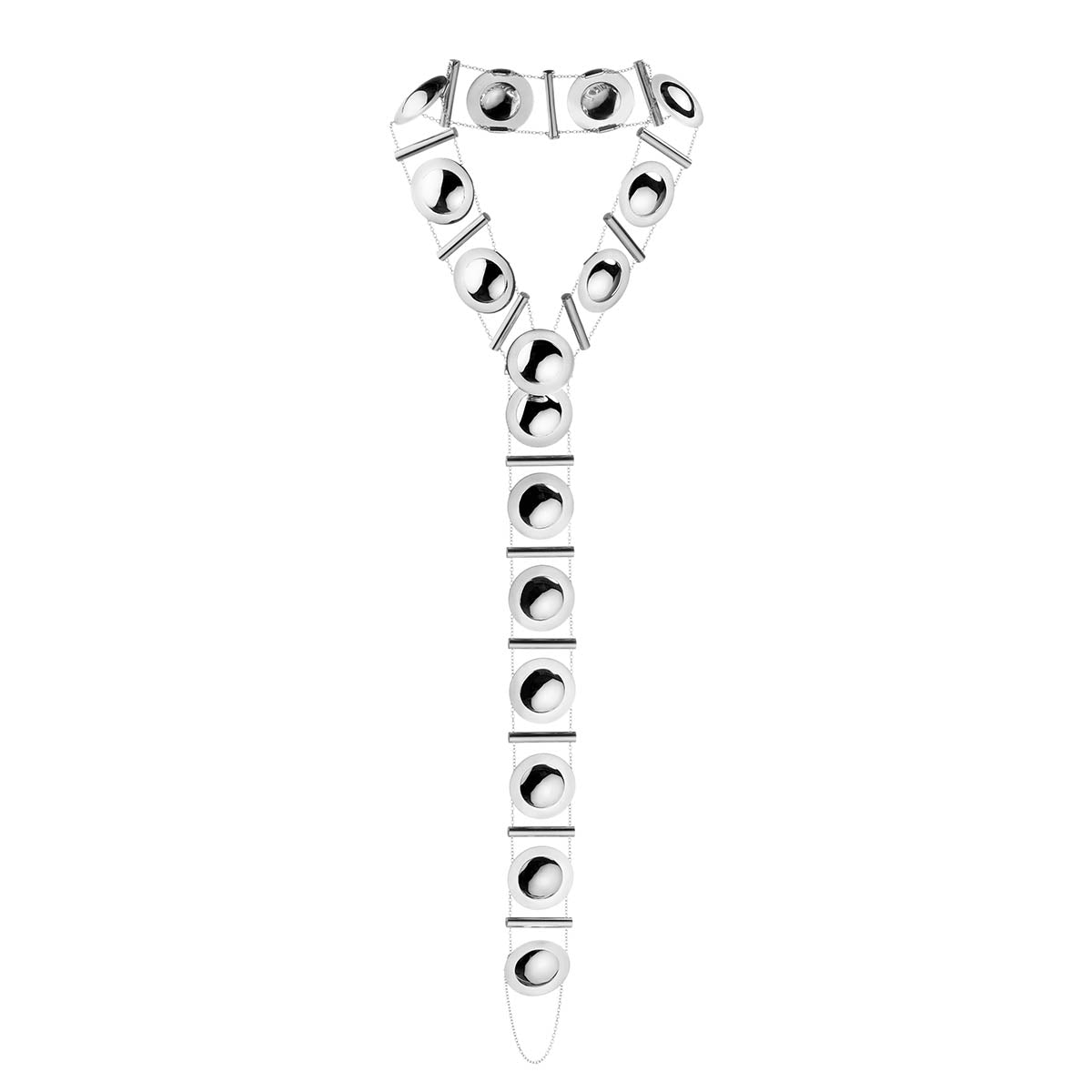 Kokonainen-kravatti, hopea