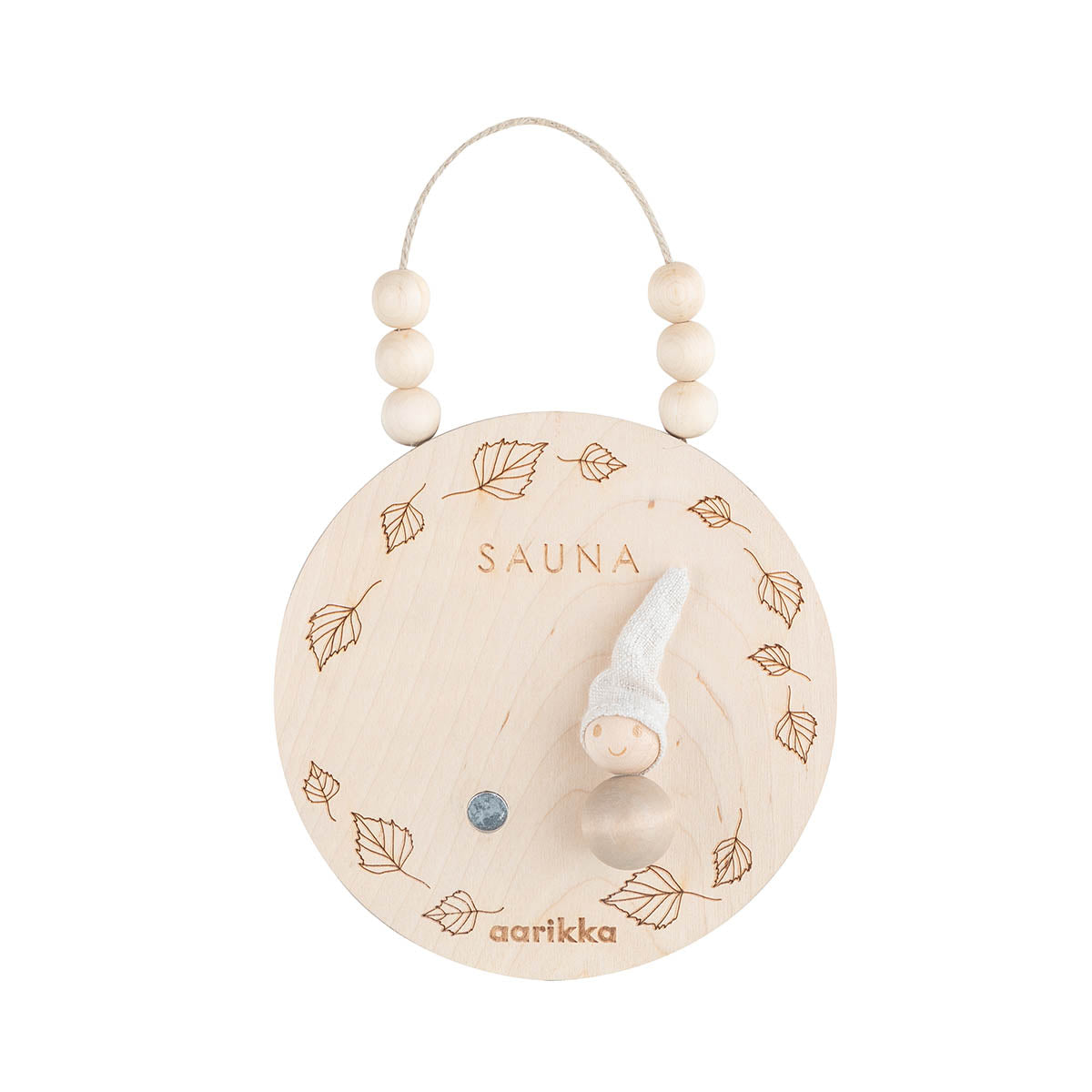 Tonttu Saunavuoro -kyltti