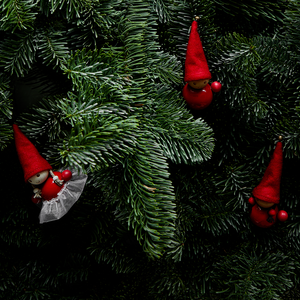 Tonttutyttö Tiuku, 9 cm