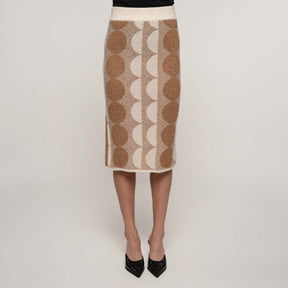 Leia-neulehame, Gleam, beige
