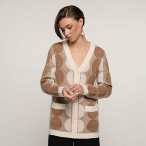 Sinna-neuletakki, Gleam, beige