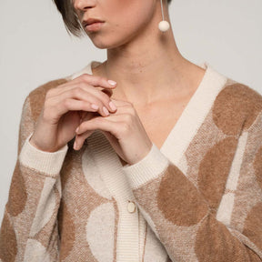 Sinna-neuletakki, Gleam, beige