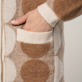 Sinna-neuletakki, Gleam, beige