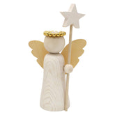 Enkeli Gabriel, 16 cm, lakattu puu