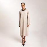 Nata-neulemekko, beige