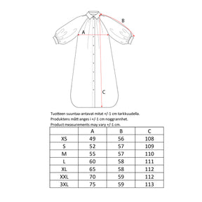Nini-paitamekko, Maura, beige