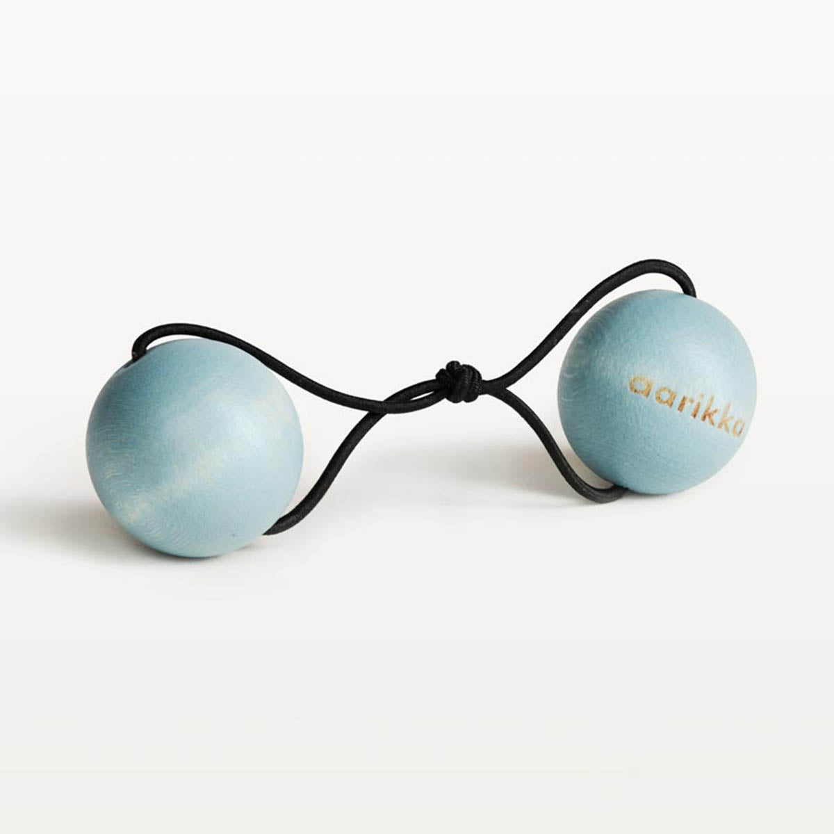 Pom pom-hiuspompula, vaaleansininen