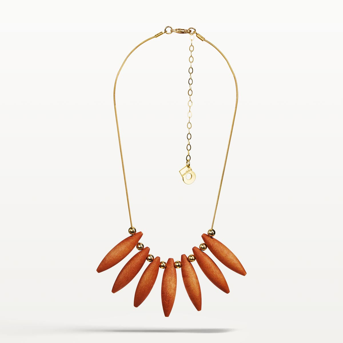 Ronja-kaulakoru, kupari ja kulta