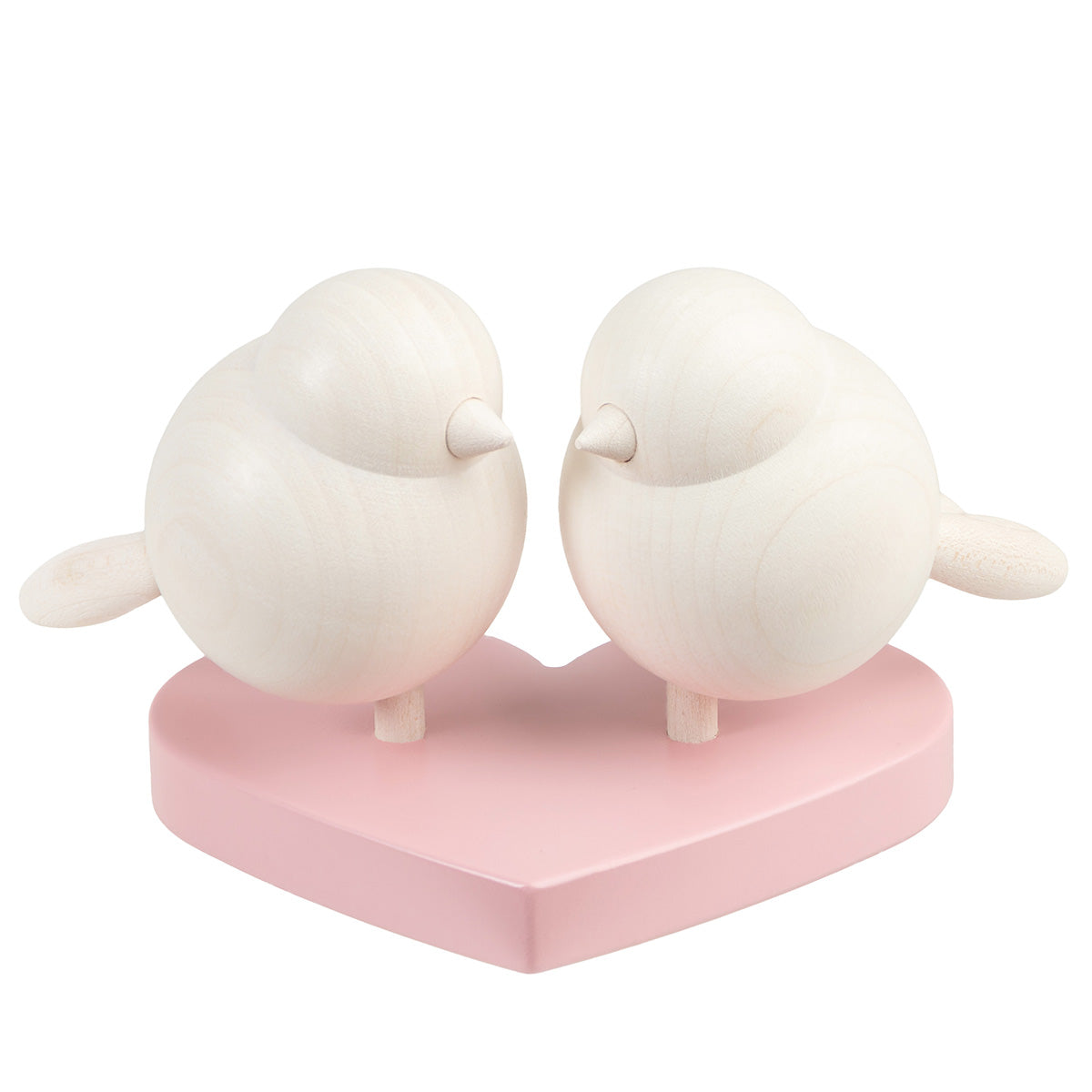Kyyhkyläiset -puufiguuri, 7 cm