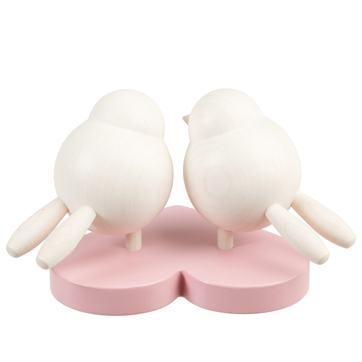 Kyyhkyläiset -puufiguuri, 7 cm