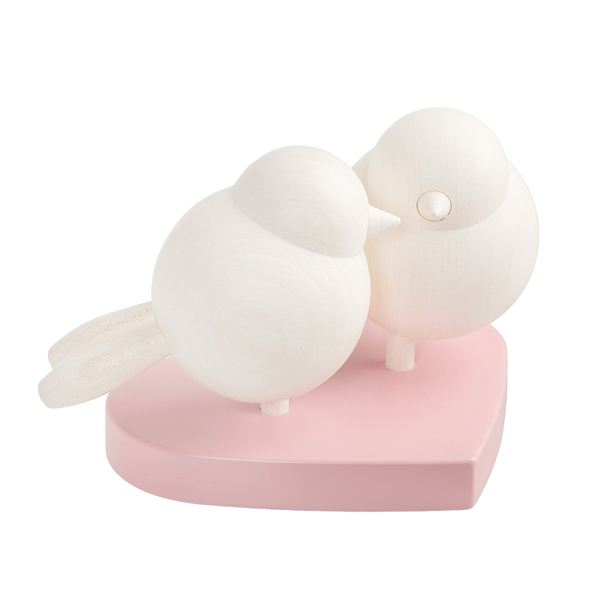 Kyyhkyläiset -puufiguuri, 7 cm