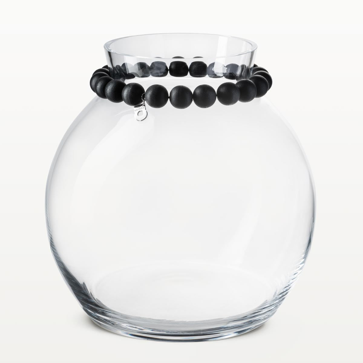 Pore-lasimaljakko, 22 cm, musta