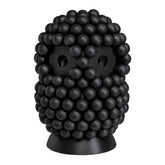 Helmipöllö-veistos, 16,5 cm, musta