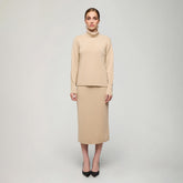 Nomi-pooloneule, 2025, beige