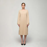 Nata-neulemekko, 2025, beige
