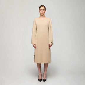 Nata-neulemekko, 2025, beige