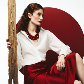 Neve-pusero, luonnonvalkoinen