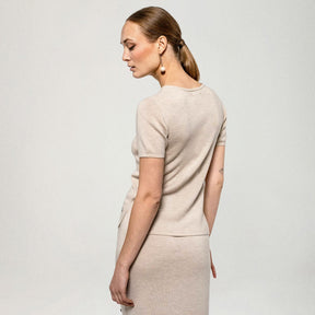 Elea-neulepaita, beige
