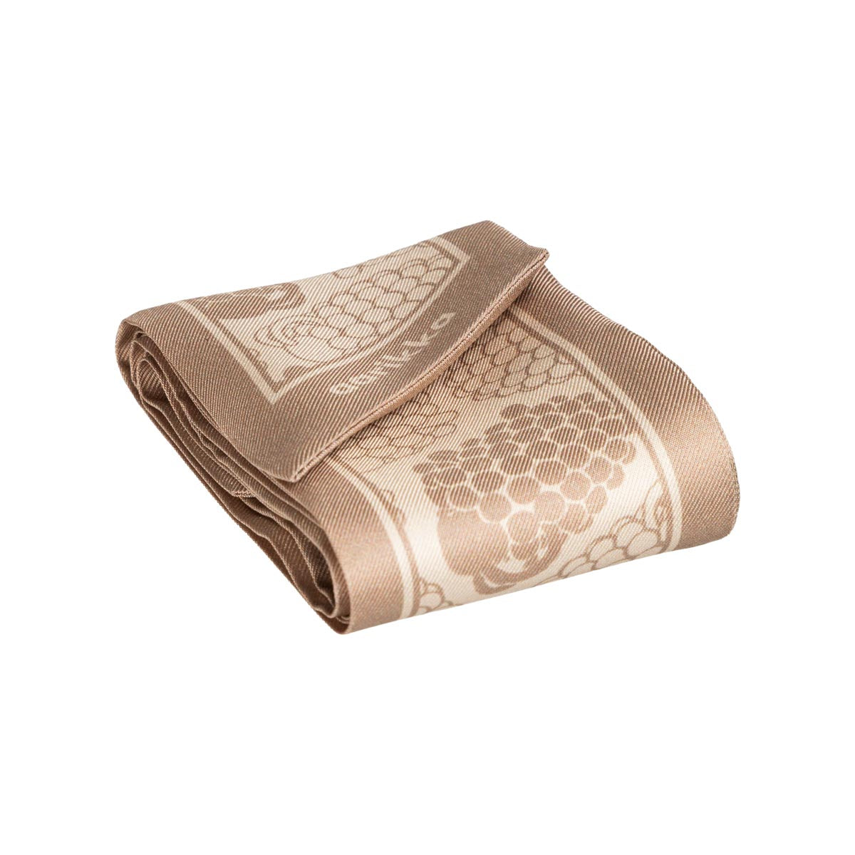 Mindi-silkkihuivi, Pässi, beige