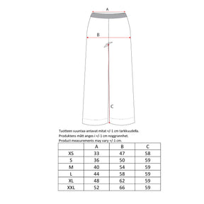 Mikaela-culottes, Utu, tummansininen