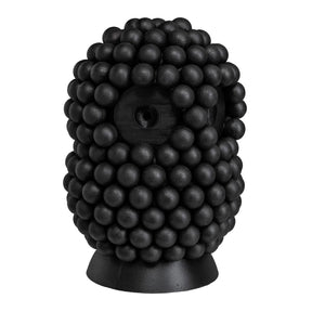 Helmipöllö-veistos, 16,5 cm, musta