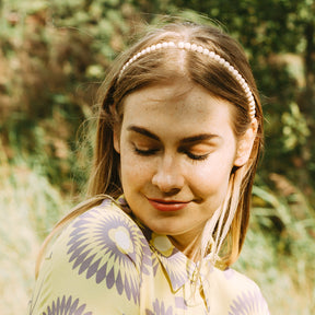 Alisa-hiuspanta, sitruksenkeltainen