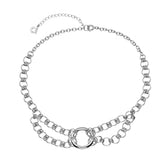 Mandartania Choker-kaulakoru, hopea